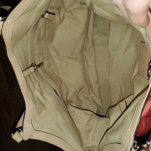 Coach Zebra Tote - Picture 2 of 4